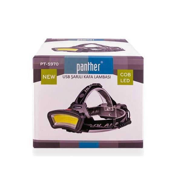 PANTHER PT-5970 USB ŞARJLI KAFA LAMBASI